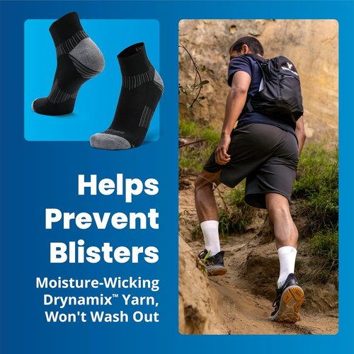 Balega Enduro V-Tech Quarter Socks - Comfortable Fit for Men & Women | 2016 Model, 1 Pair