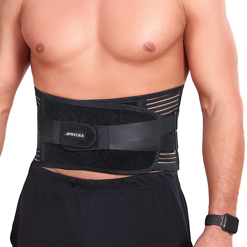 Bynccea Back Braces for Men and Women Relief from Back Pain, Breathable Back Support Belt for Heavy lifting, Lumbar Support Belt for Herniated Disc, Sciatica, Scoliosis