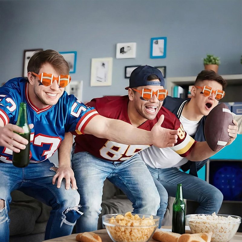 Vidroxin 12 Pack Softball Sunglasses Soccer Volleyball Football Sport Shaped Glasses Gifts for Team Sport Party Favor