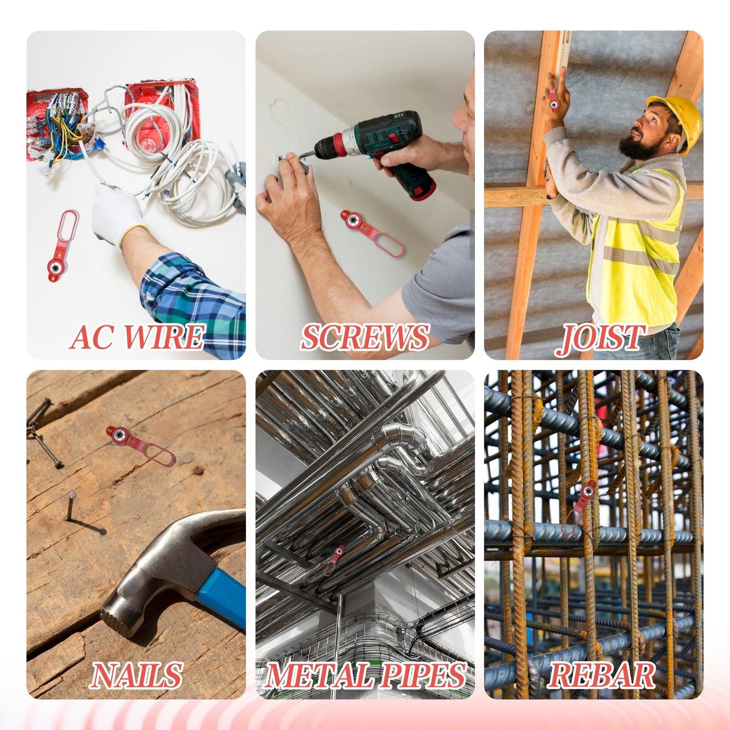 Magnetic Stud Finder with 27 Pounds of Pull Power, No Batteries Required Wall Scanner for Drywall, Wood, Plywood, Ceramic Tiling - Detect Metal, Nails, Screws - Studball 52300