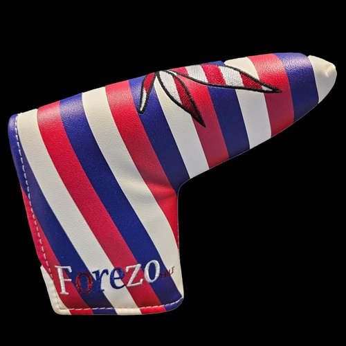 Fore-20 Golf Putter Headcover Green Lifestyle – Banger Magnetic Blade Cover with Soft Lining Padding – Leatherette Club Cover Fits Most Standard Putters – Snug & Style-Forward Head Cover