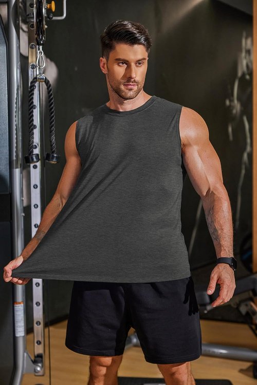 COOFANDY Men's Workout Tank Tops - 3 Pack Sleeveless Gym Tees for Bodybuilding | Comfortable Fit
