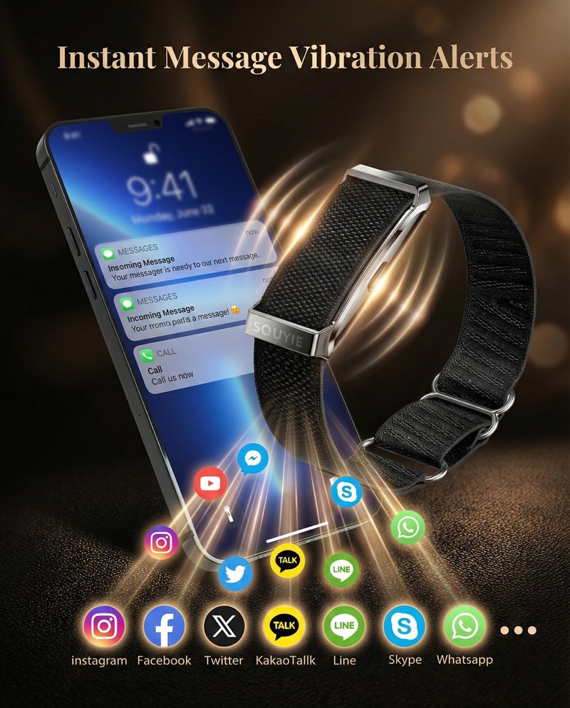 Smart Bracelet for Men Women, Health Activity Fitness Trackers, 24/7 Continuous Heart Rate/Blood Pressure/HRV/Stress Monitor, 24H Sleep Tracker, 170+ Sports Modes Smart Wristband with Free APP 2 Bands