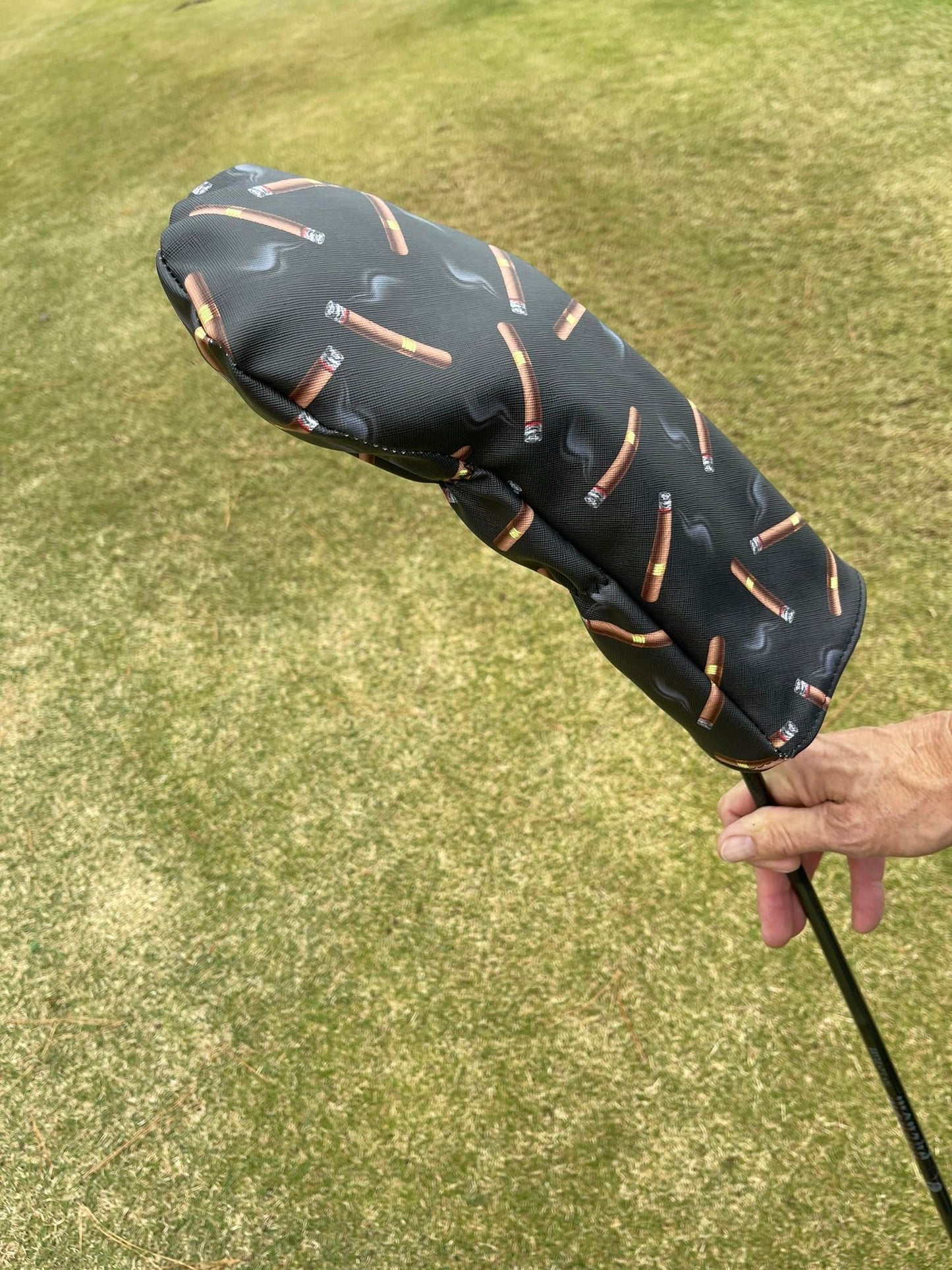 Golf Headcover | Grip & Rip Chill Model | Fits All Drivers & Woods | Elastic Retention for Great Fit and Style on The Course | Funny Headcover