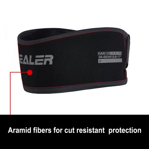 EALER Hockey Neck Guard Collar, Hockey Core Neck Protect Guard Bib Cut Resistant