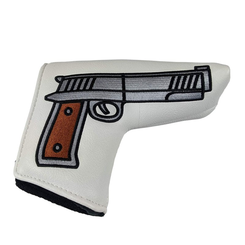 Foretra Putter Headcover Golf Club Covers Blade Mallet Putter Cover Head Cover Funny Design Novelty Golf Accessories for Most Brands