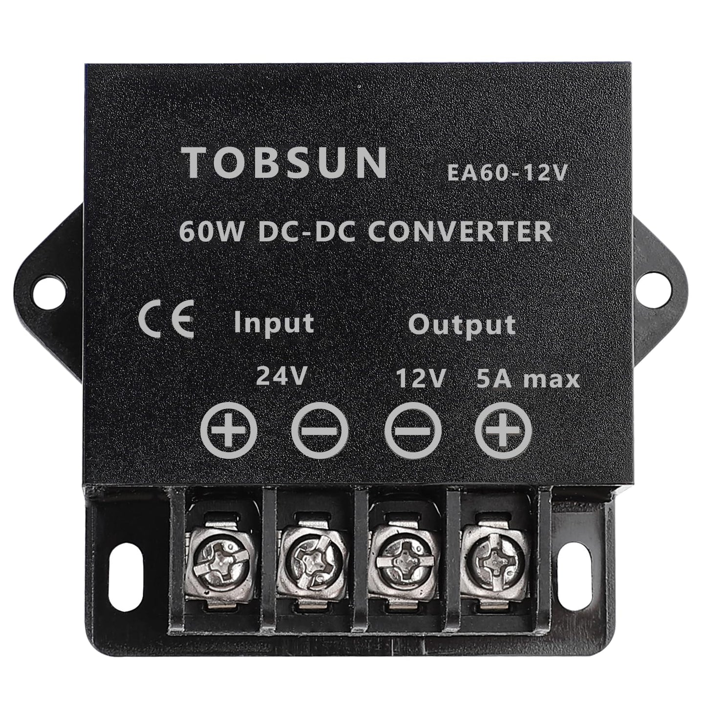 DC 24V to 12V 5A Converter 60W Voltage Step Down Buck Converter Regulator Reducer Power Converter Mini Module for Automotive, Industrial & DIY Electronic Projects