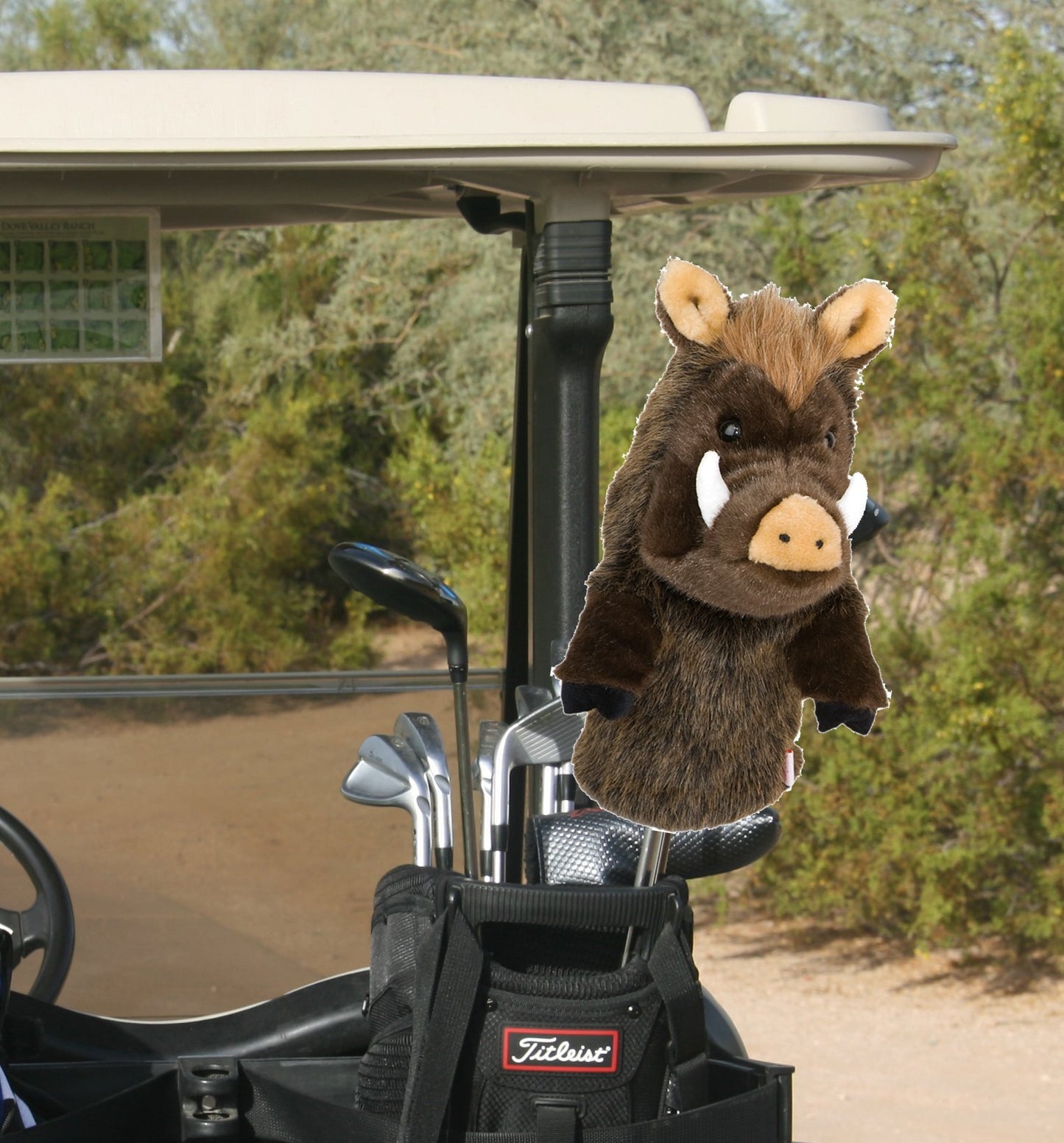Daphne's Headcovers Boar Driver Headcover | Premium Driver Headcovers | Funny Golf Club Covers | Stylish Protection for Your Clubs | Men's Golf Gear | Driver Headcover for Men and Women