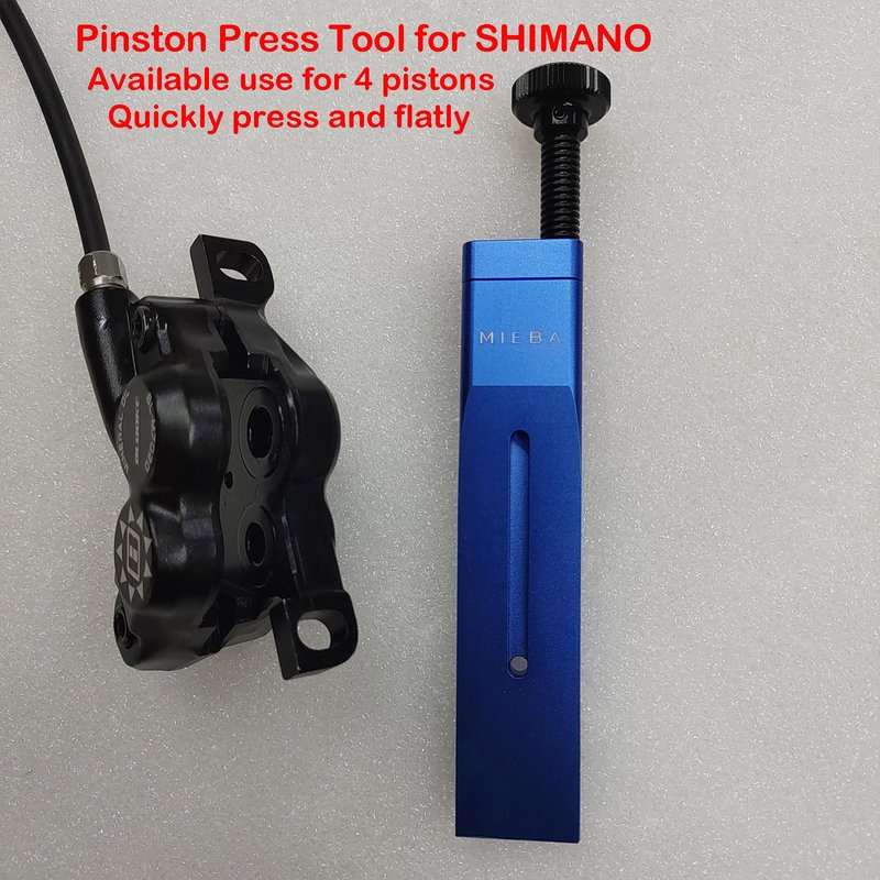 MIEBA Piston Press Tool for Shimano/SRAM Universal, Bicycle Disc Brake Caliper Piston Tool, Bike Brake Piston Compressor Spreader Tool, Width 0.95 inch/24mm, Universal