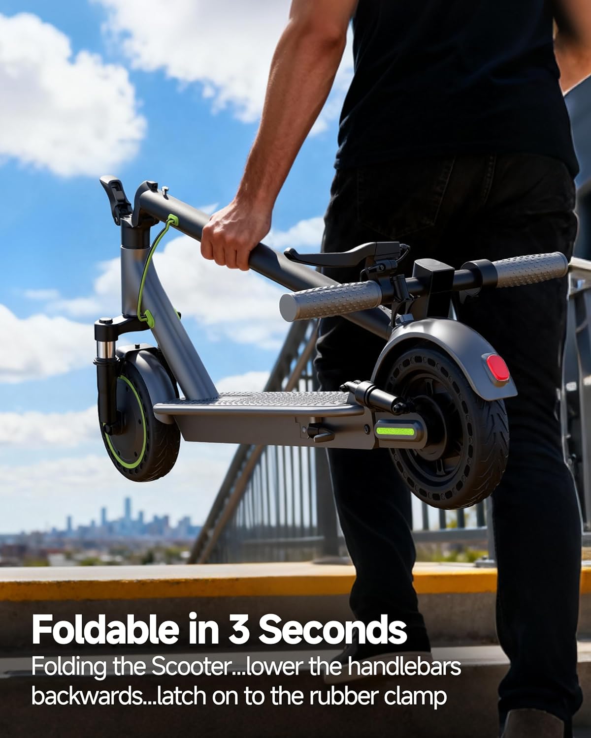 Roinside Electric Scooter - High-Speed Commuting Scooter with 350W/500W Motor & Long-Range Options