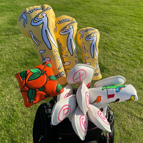 Golf Putter Covers Mallet Putter Headcover Blade Putter Covers Golf Club Head Covers Leather Golf Headcover with Magnetic for Scotty Cameron Taylormade Callaway Titleist Odyssey