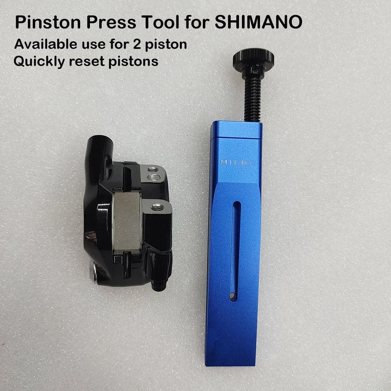MIEBA Piston Press Tool for Shimano/SRAM Universal, Bicycle Disc Brake Caliper Piston Tool, Bike Brake Piston Compressor Spreader Tool, Width 0.95 inch/24mm, Universal