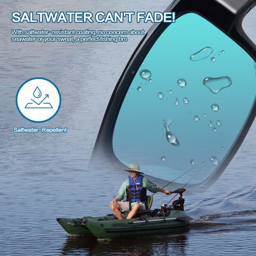 Jefoo Polarized Sunglasses for Men Women, Fishing Cycling Running Driving Golf Sports Floating Square Glasses UV Protection