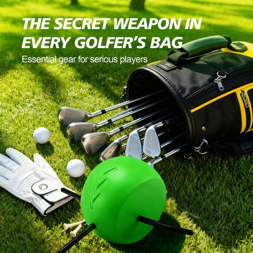 Lqyom The Connector Golf Training Aid, Golf Swing Trainer for Posture Correction and Arm Positioning, Helps Improve Swing Mechanics and Accuracy