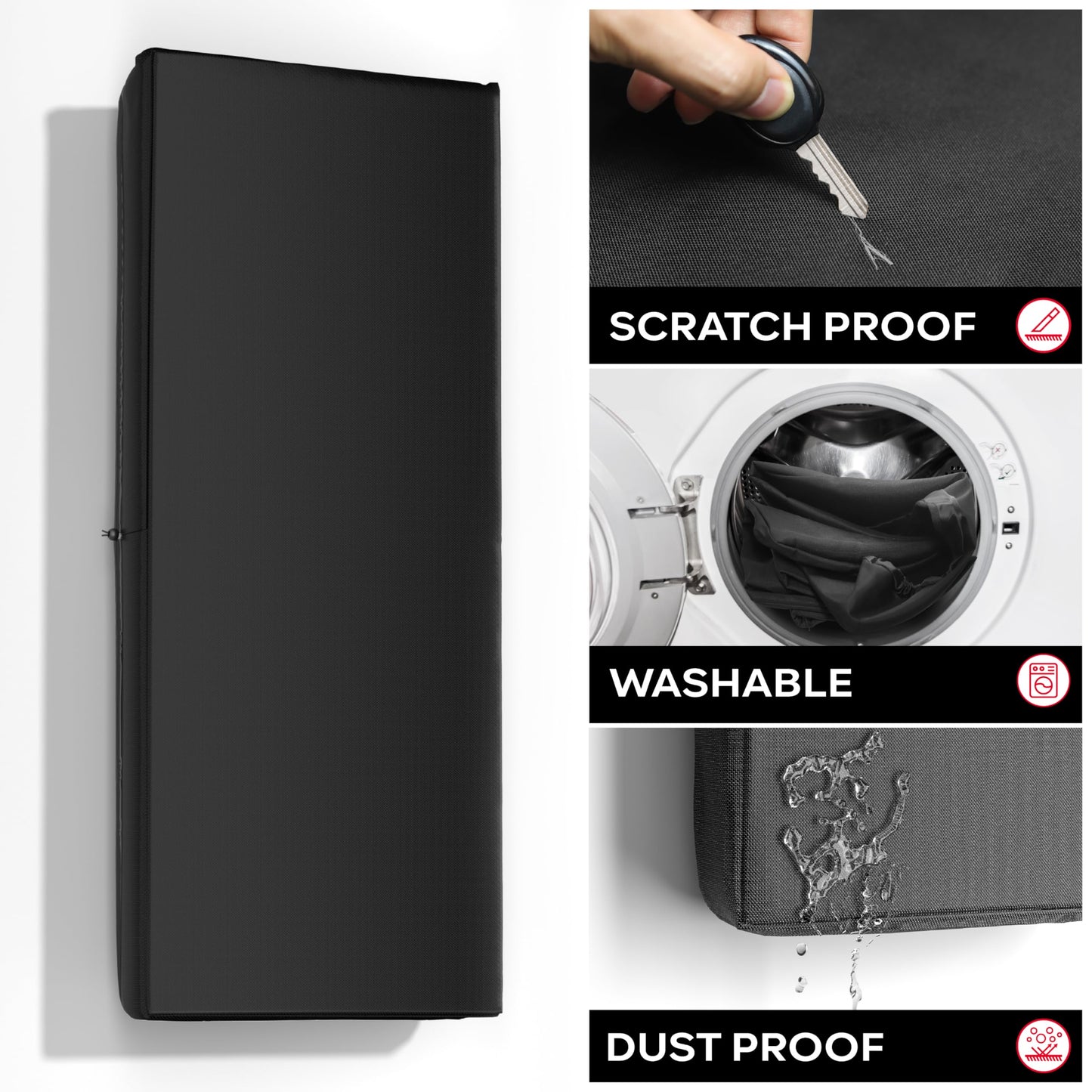 Crostice Cover Compatible with Tonal 1 & Tonal 2 Home Gym Machine, Accessories for Workout System, Screen & Monitor Protective Cover for Strength Training Equipment, Scratch-Proof, Water-Proof