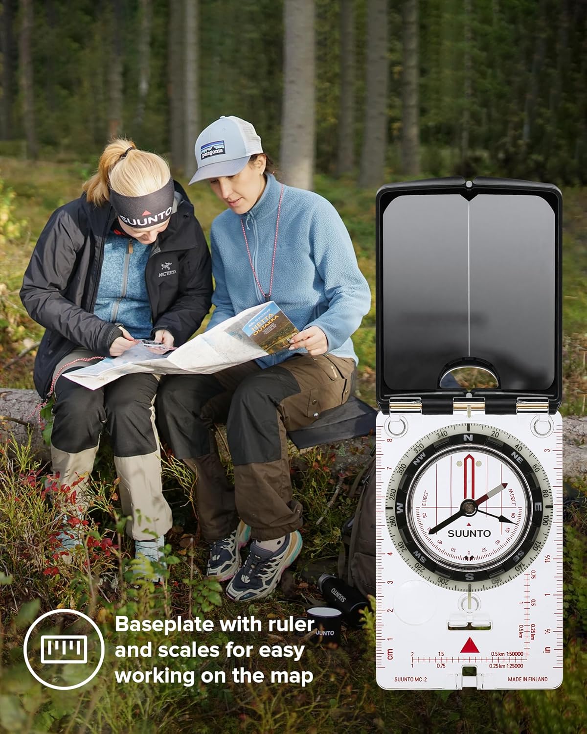 SUUNTO MC-2 Compass - Premium Precision Compass for Professionals & Serious Hikers