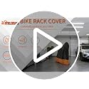 420D Waterproof Vertical Bike Rack Cover for Single Bicycle - Outdoor & Garage Use