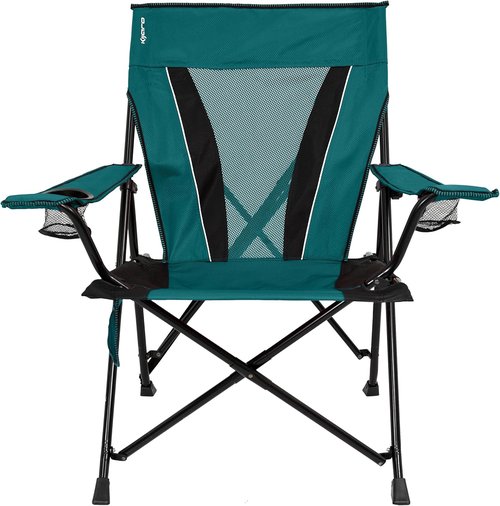 Kijaro XXL Dual Lock Camping Chair - Supports Up to 400lbs | Versatile Folding Outdoor Seat