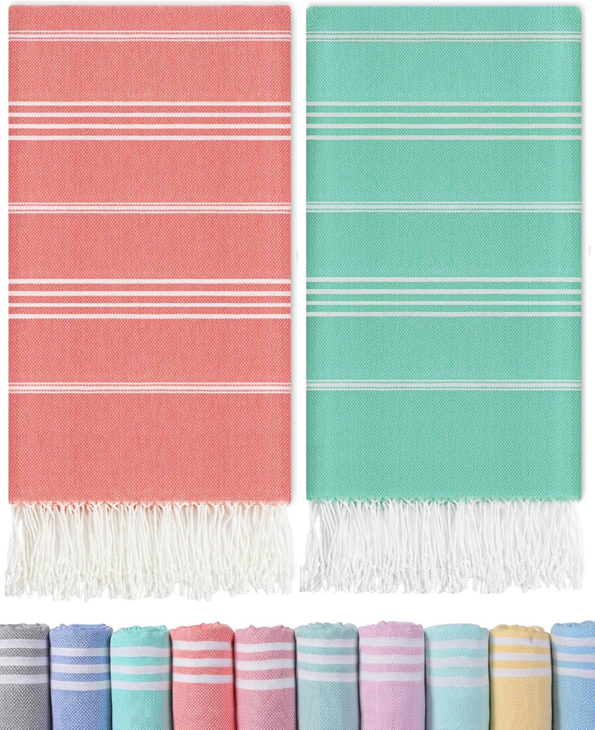 Antfuny Turkish Beach Towels Adult Pool Swim Bathroom Towel Oversized Sand Free Quick Dry Lightweight Extra Large Cloud Summer Vacation Essentials Clearance Must Haves Ship Cruise Accessories 2025
