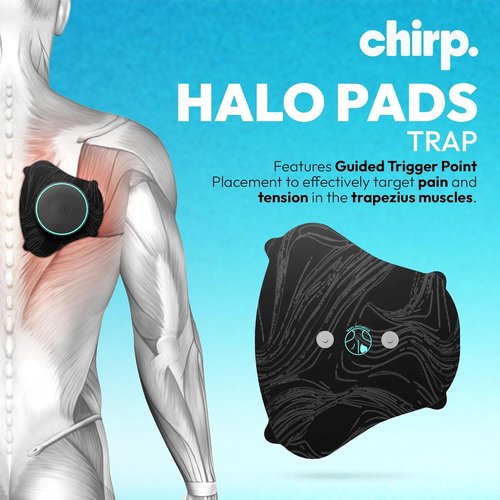 Chirp Halo Pads - Targeted Pain Relief & Deep Tissue Support for Back, Shoulders, Hips