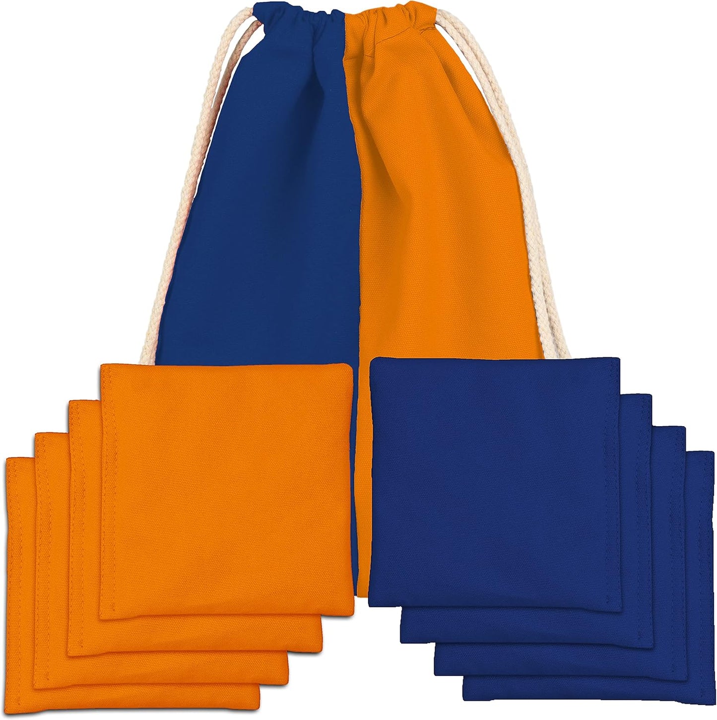 Play Platoon Pro Cornhole Bags - Set of 8 Professional Dual-Sided Slick & Sticky Competition Bags