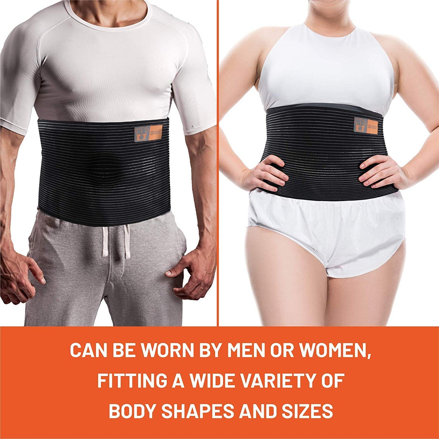 Everyday Medical Plus Size Umbilical Hernia Belt for Women | Hernia Binder for Men | Navel, Ventral & Incisional | Abdominal Support | XXL/2XL