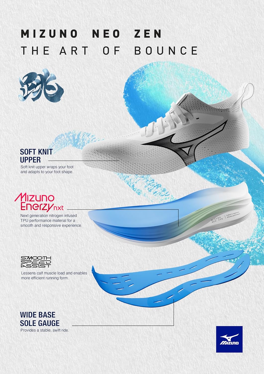 Mizuno Women's Neo Zen Running Shoes - Lightweight Comfort & Support | Perfect for All-Day Wear