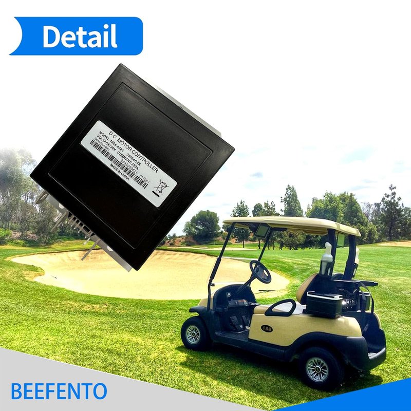 Beefento 1206-4301 36V 350 Amp 5-Pin Speed Controller for EZGO Medalist TXT 1994-2019 Golf Cart Compatible with Curtis 1206 Series DC Motor Controller, Replaces #25864G03 25864G04 25864G05 25864G09