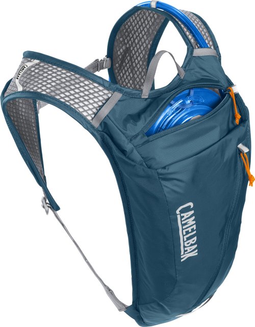 CamelBak Rogue Light 7 Hydration Backpack for Biking, Hiking, Festivals, Moroccan Blue