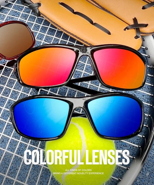 KALIYADI Polarized Sunglasses - UV Protection for Men | 4-Pack Sports Sunglasses for Fishing & Cycling