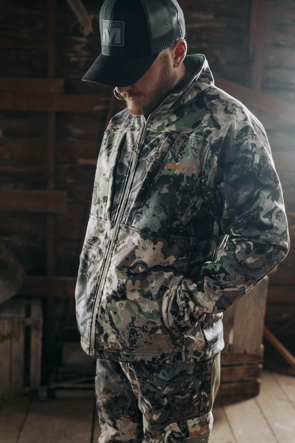 Muddy Men's TRX Softshell Jacket - Weather-Resistant, Lightweight Design for Outdoor Adventures