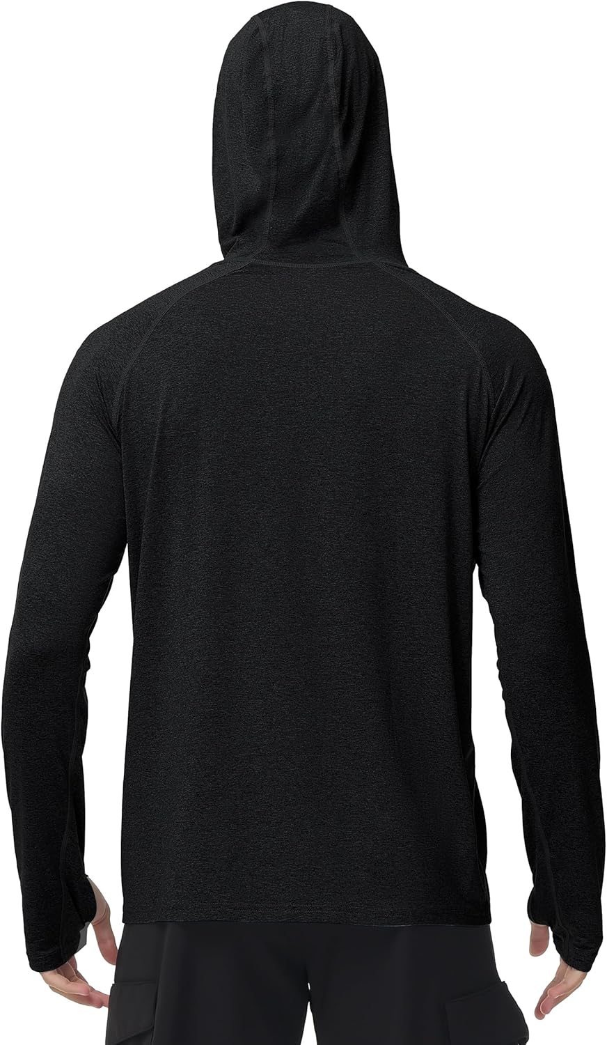Roadbox Men's Fishing Shirt - UPF 50+ Long Sleeve UV Sun Hoodie for Hiking & Athletic Wear