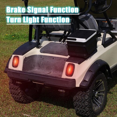Panglong Club Car DS led Tail Lights, Golf Carts LED Rear Taillights (2 Pcs), Suitable for 1982-Up Club Car DS and Yamaha G14, G16, G19 G22 Golf Cart, Replace OEM# 1017035 (2 Pcs)