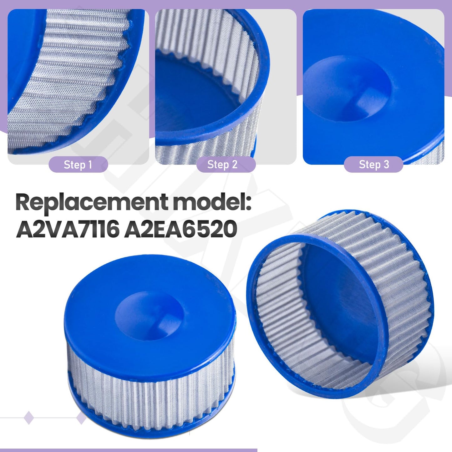 ZHIXING A2VA7116 A2EA6520 Strainer Kits Compaible with Suntec -Beckett Oil Burner, Includes Gaskets A2VA7116 A2EA6520 for SSC 109 3715101 RS939 A2VA-7116 A2EA-6520 A1VA-7112