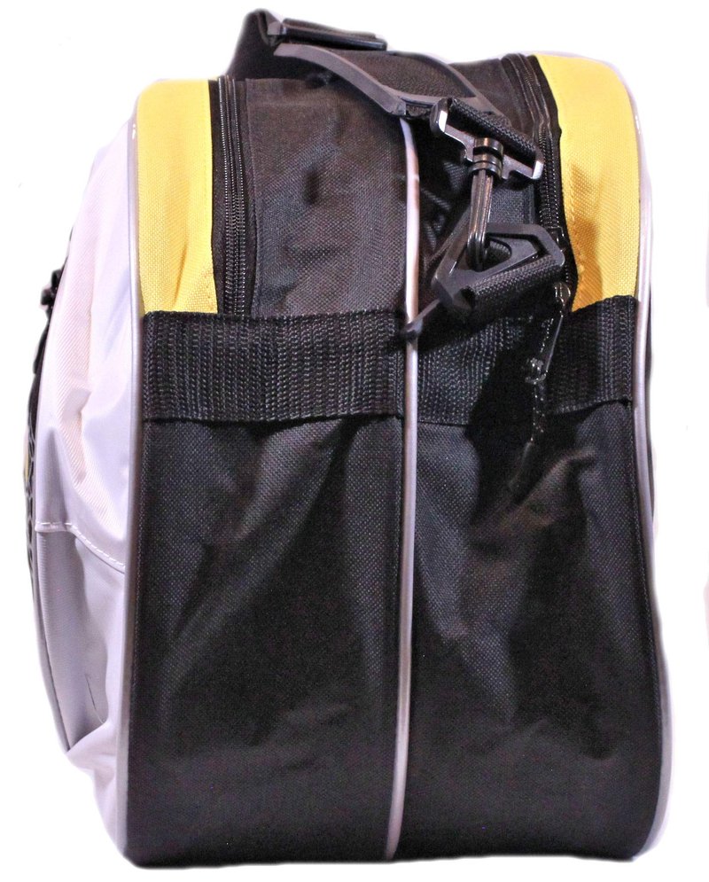 Python Deluxe "3R" (3 Racquet) Racquetball Bag Series (Black/Yellow)