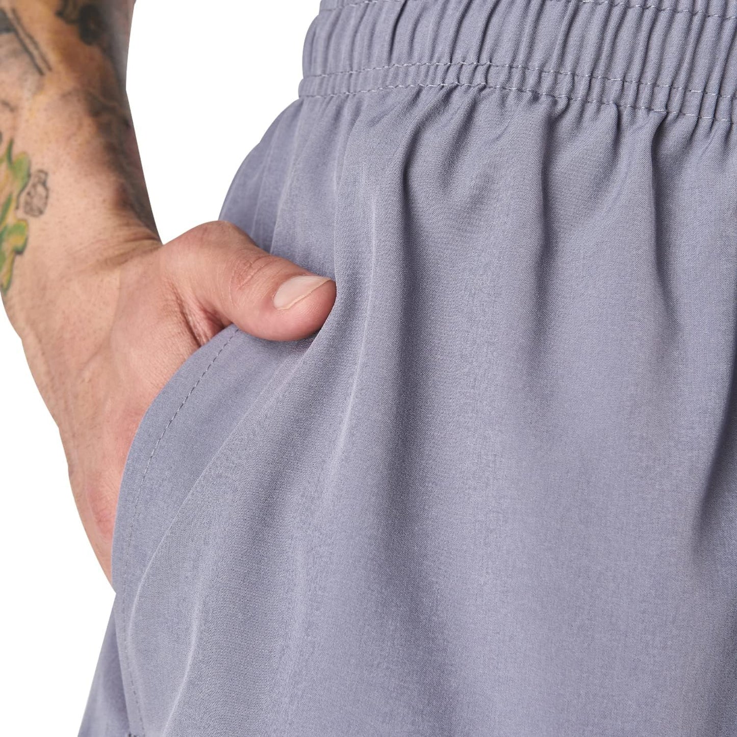 Skiennix Men's Athletic Running Shorts - Quick Dry 7-Inch Inseam | Ultra Performance 4-Pack