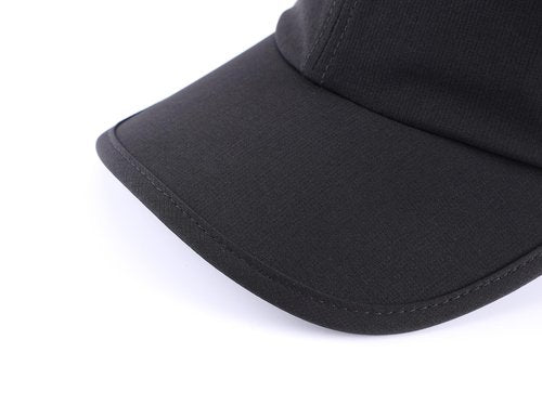 Home Prefer UPF50+ Water Repellent Quick Dry Sun Hat for Men Women Outdoor Sports Running Golf Reflective Adjustable Baseball Cap Black Large