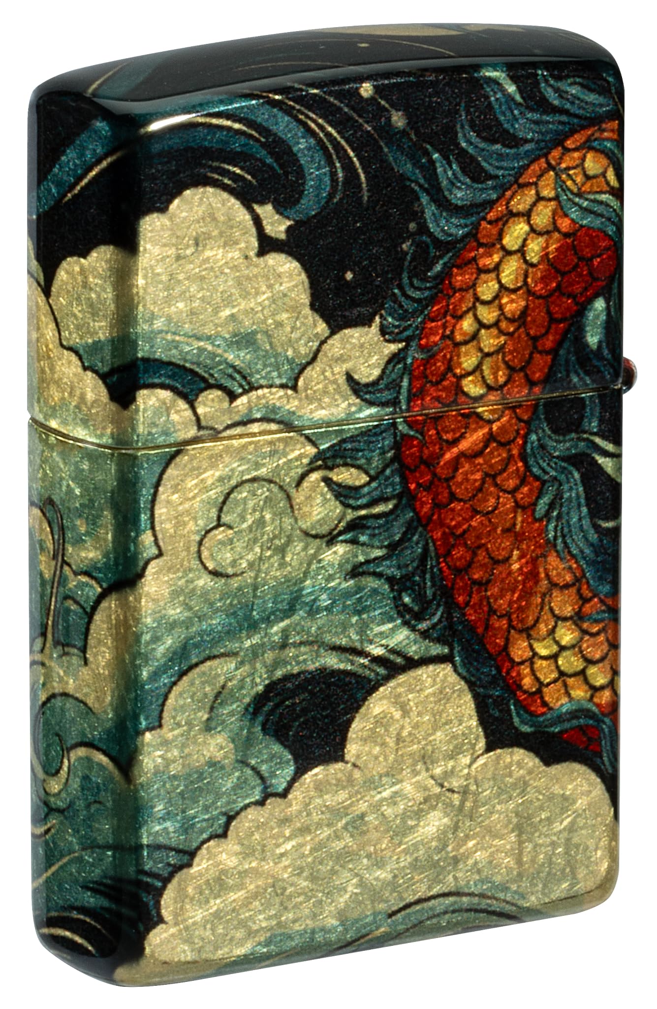 Zippo Dragon Fusion Design 540 Tumbled Brass Pocket Lighter