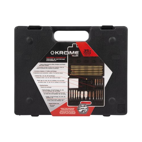 Allen Company Krome Universal Gun Cleaning Kit, 35-Pieces