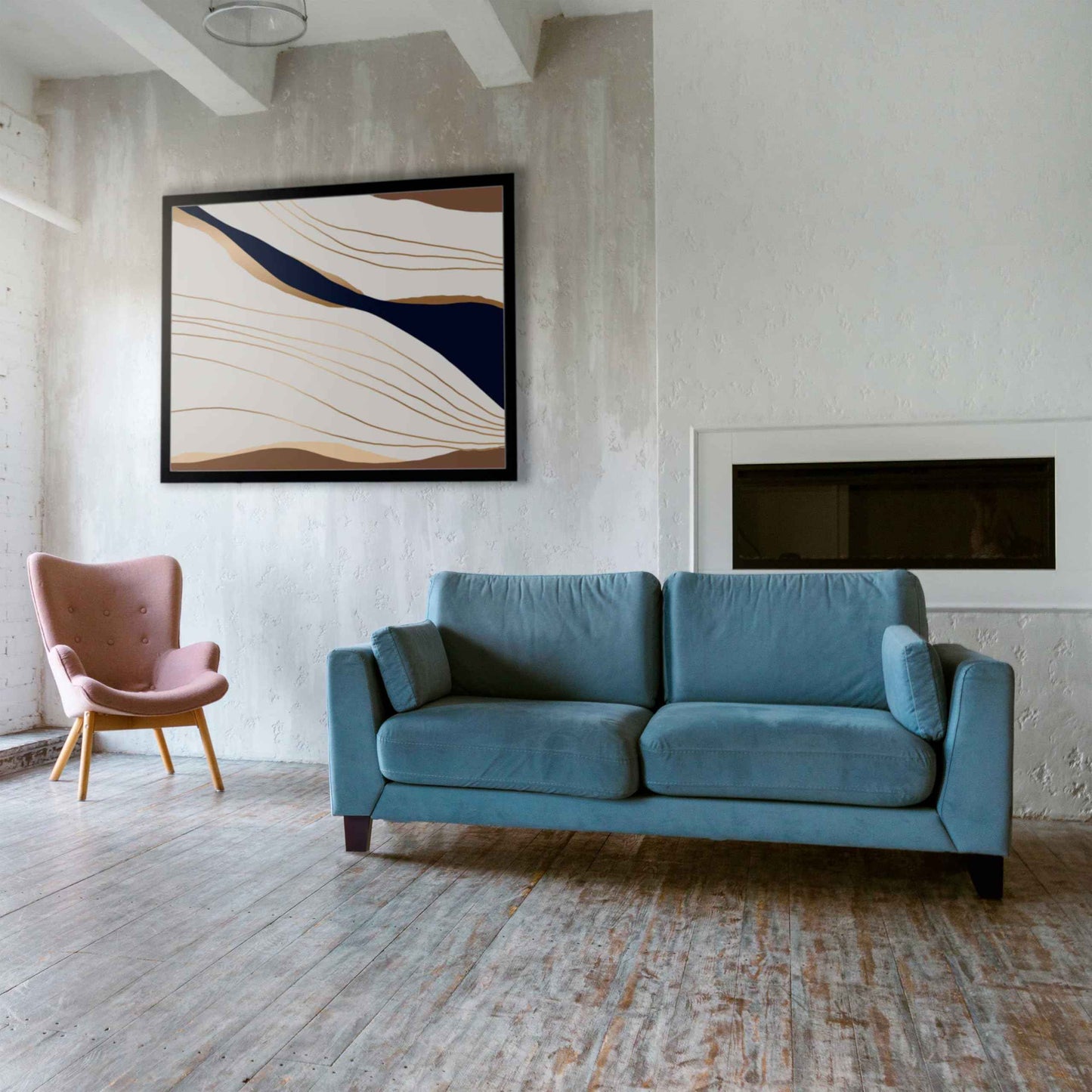 CODIN (5 Sizes: 3"-4"-5"-6"-8" Set of 4 Wood Furniture Legs - Square Sofa Legs, Couch Leg - Brown Mid-Century Modern Replacement Legs for Armchair Recliner Coffee Table Dresser (4")