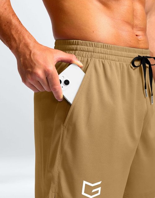G Gradual Men's Athletic Workout Shorts - Lightweight Quick-Dry Gym & Basketball Shorts | 5"/7"/9" Options