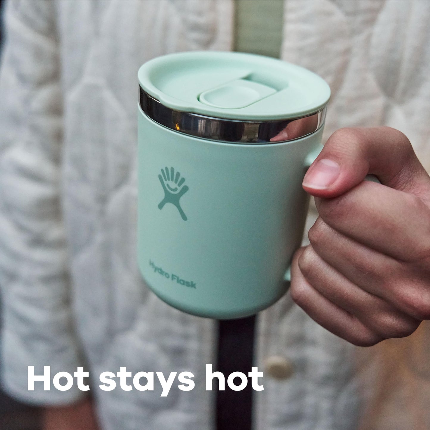 Hydro Flask 12 OZ Mug Birch, Stainless Steel