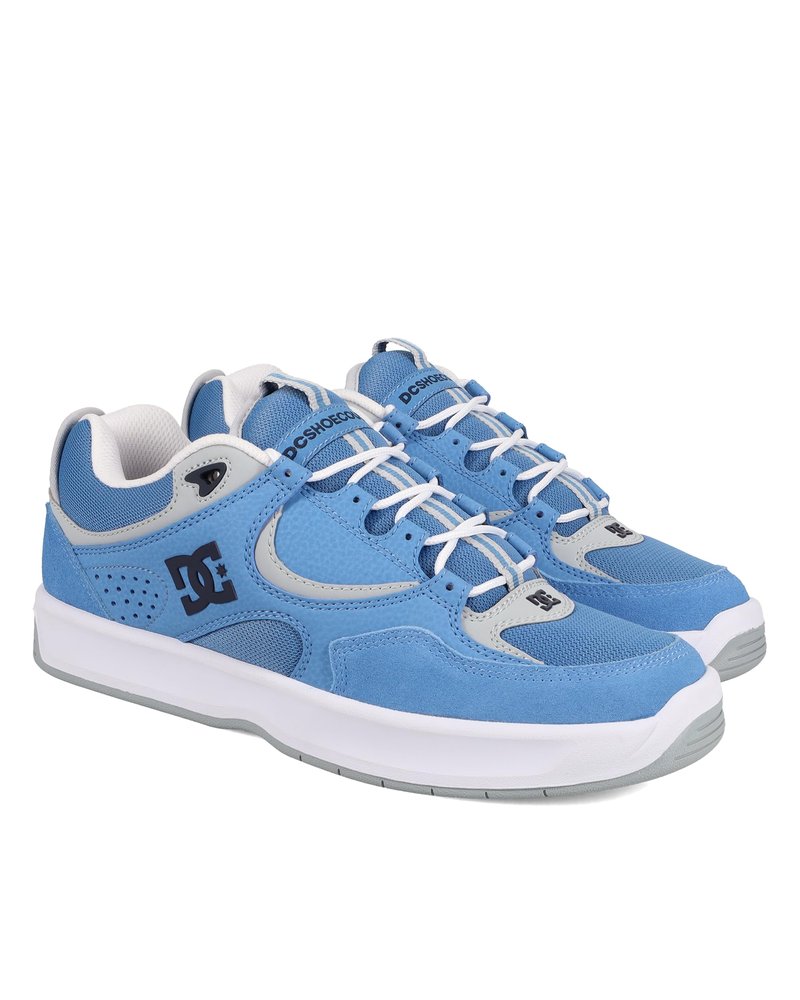 DC Men's Kalynx Zero Skate Shoe, Carolina Blue/Blue, 10.5