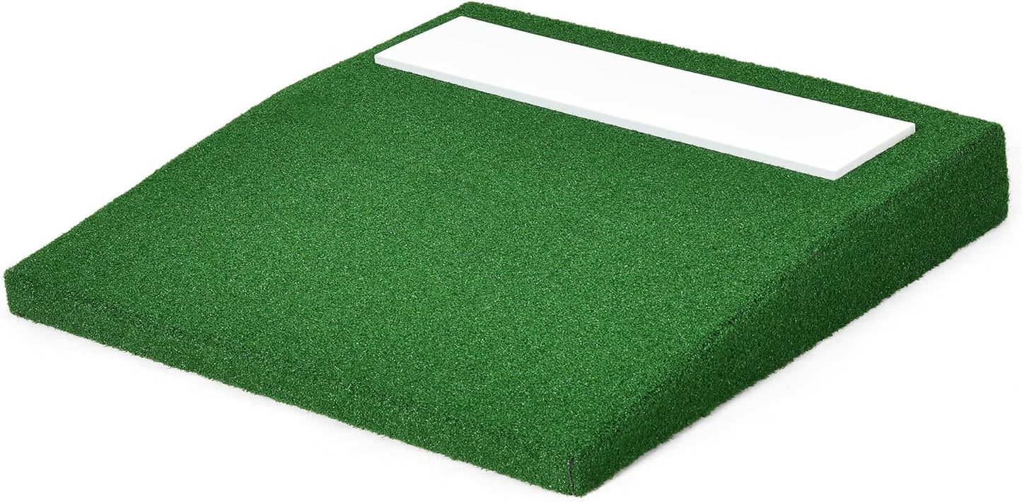 Skiennix Portable Pitching Mound - Non-Slip Rubber Plate for Baseball & Softball Training