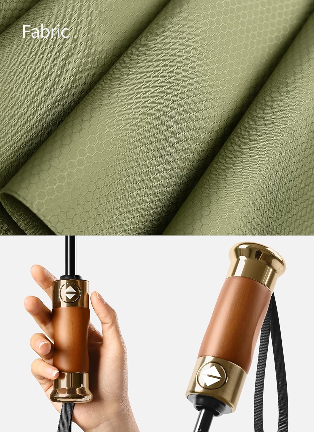 Rain Cats Large 45-Inch Windproof Umbrella - Compact, Automatic Folding Design with Strong Fiberglass Ribs