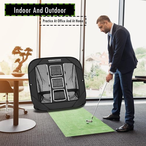 Golf Gift Sets for Men & Women with Accessories Set & Case, Balls, Rangefinder, Tees, Brush, Multifunctional Divot Knife, Scorer, Ball Clamp (Golf Net)