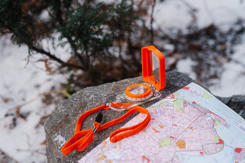 Sighting Compass Mirror Adjustable Declination - Boy Scout Compass Survival Camping Base Plate Compass Kids Navigation Orienteering Compass Hiking Map Reading Military Compass Backpacking Clinometers