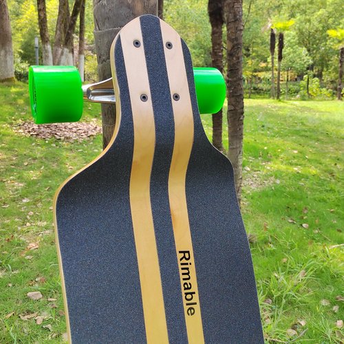 RIMABLE Drop Deck Longboard GREENBIRD