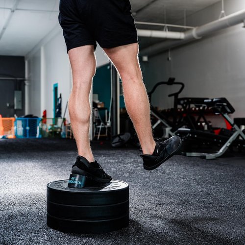 Knees Over Toes Guy ATG Buddies Squat Wedge Block for Heel Elevated Squat and ATG Split Squats with Carrying Case, Light Weight and Easy to Travel