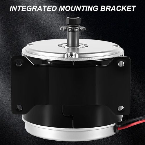 350W 24V DC Brushed Electric Motor, Fits Razor Electric Scooter E300 MX350 MX400, 2750RPM Small Permanent Magnet Ebike Motor for Go Kart Wind Turbine Drive Speed Control